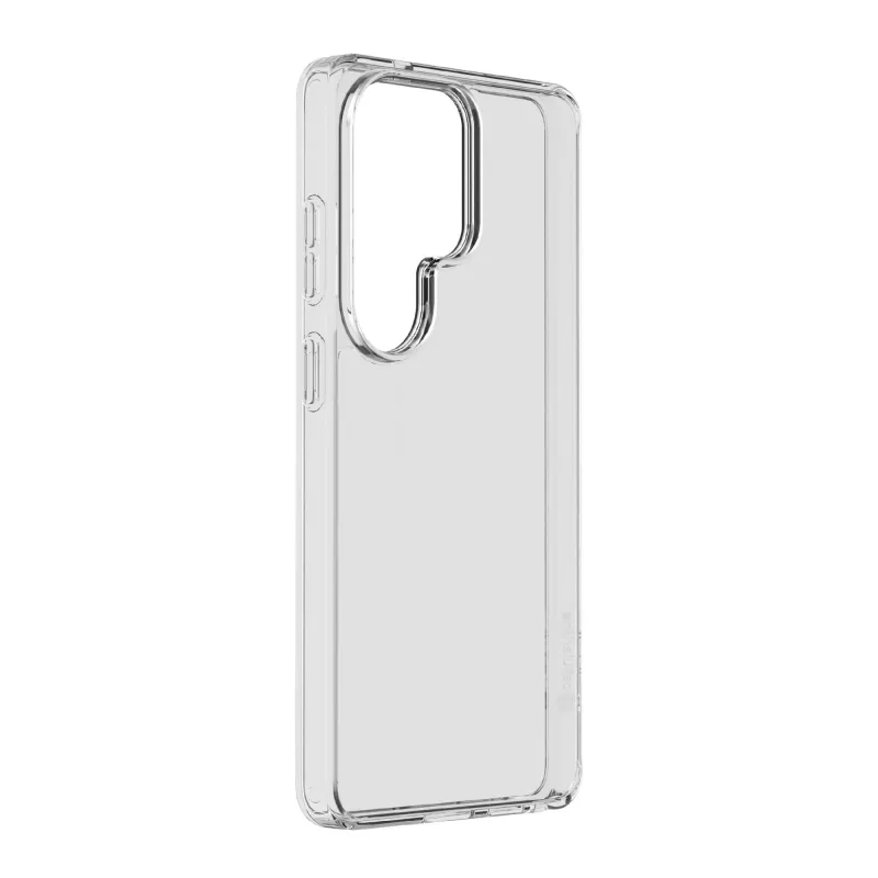 Cellularline Clear Protect - Galaxy S26 Ultra kietas dėklas su guminiais kraštais