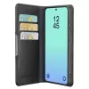 Cellularline Book Agenda - Galaxy S26 knygos tipo dėklas su dirbtinės odos apdaila, magnetiniu užsegimu, RFID apsauga ir stovo funkcija.