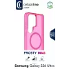 Cellularline FROSTY MAG - Galaxy S26 Ultra pusiau permatomas dėklas su matine apdaila ir spalvotais kraštais, suderinamas su Qi2 ekosistema ir magnetiniais priedais, skirtais Samsung.
