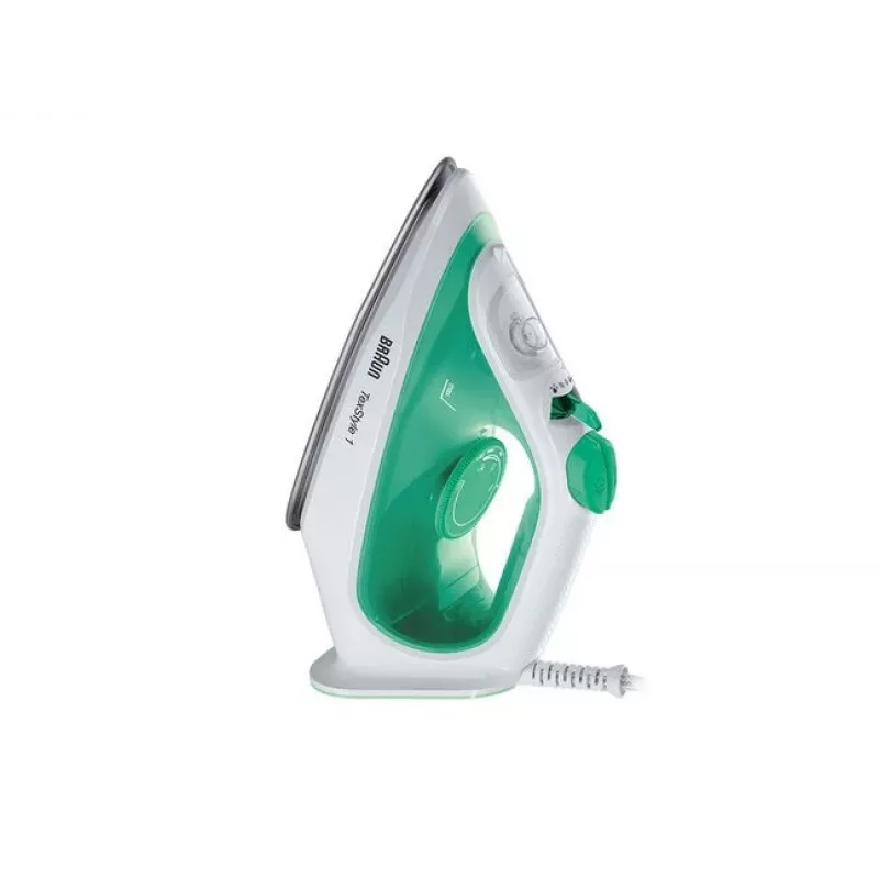 Braun TexStyle 1 SI 1040 GR garų lygintuvas Keraminis padas 2000 W Žalia, Balta