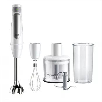 Braun MultiQuick 7 MQ7035IWH 0,6 L panardinamasis trintuvas 1000 W nerūdijantis plienas, balta