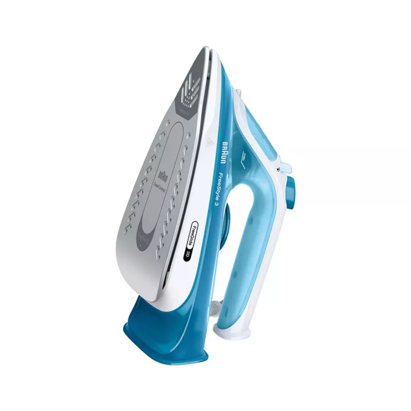 Braun FI 3144 BL Dry & Steam lygintuvas Keraminis padas 2400 W Mėlynas