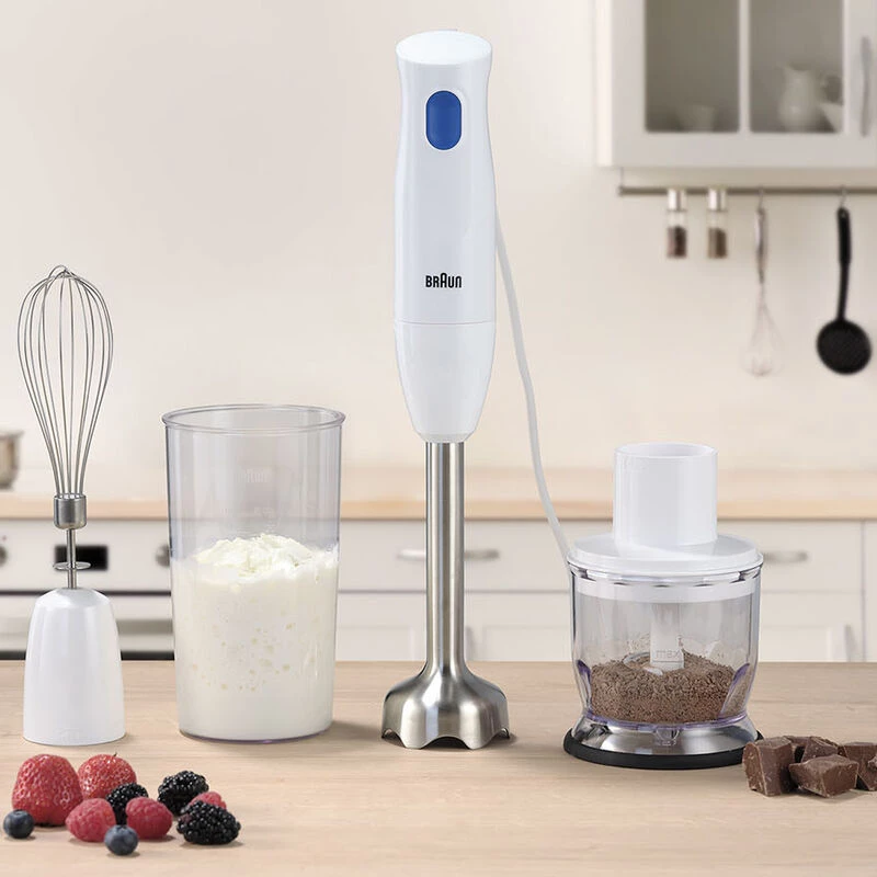 Braun MultiQuick 1 MQ10.202M WH 0,6 l panardinamasis trintuvas 450 W nerūdijantis plienas, balta