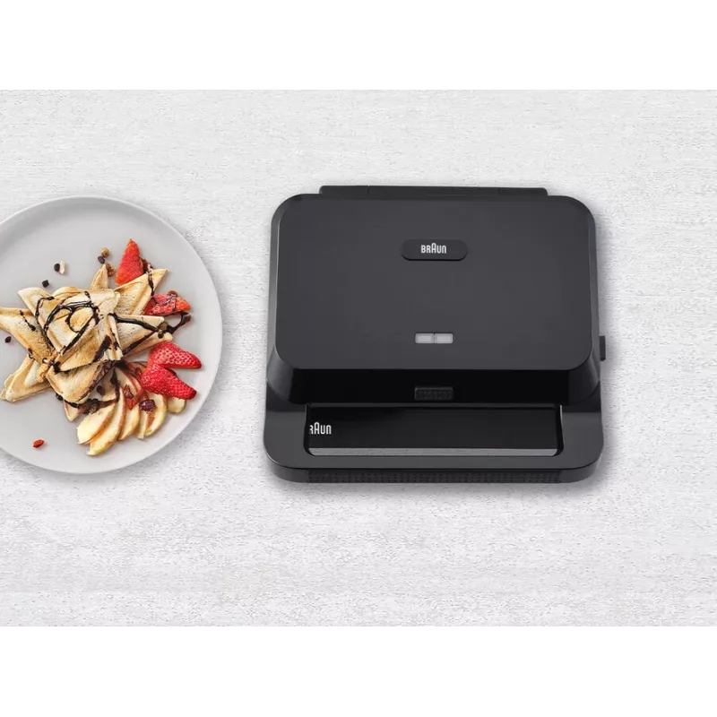 Braun Snack Maker 5 SM5000 sumuštinių keptuvas 800 W Juoda