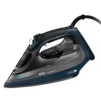 Braun TexStyle 9 0127409002 lygintuvas Garinis lygintuvas EloxalPlus padas 3200 W Tamsiai mėlyna