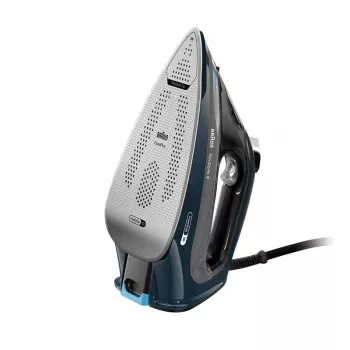 Braun TexStyle 9 0127409002 lygintuvas Garinis lygintuvas EloxalPlus padas 3200 W Tamsiai mėlyna