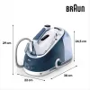Braun CareStyle 5 IS5245BL 2400 W 2 L Eloxal padas Mėlynas