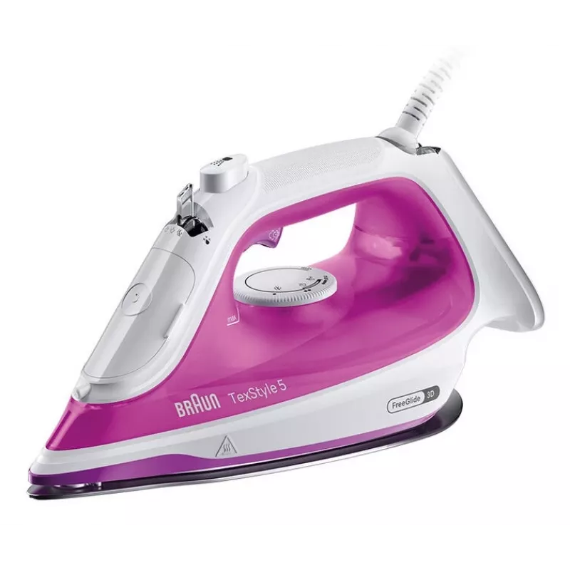Braun TexStyle 5 SI 5225 garų lygintuvas 2500 W rožinis, baltas