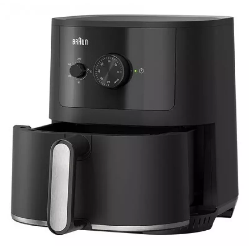 Braun Multi Fry 3 Vienas 4,3 L Atskirasis 1500 W Karšto oro gruzdintuvė Juoda