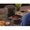 Braun Multi Fry 3 Vienas 4,3 L Atskirasis 1500 W Karšto oro gruzdintuvė Juoda