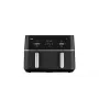 Braun TD 5030I BK Double 10 L atskirai stovinti 2400 W karšto oro gruzdintuvė Juoda, Sidabrinė