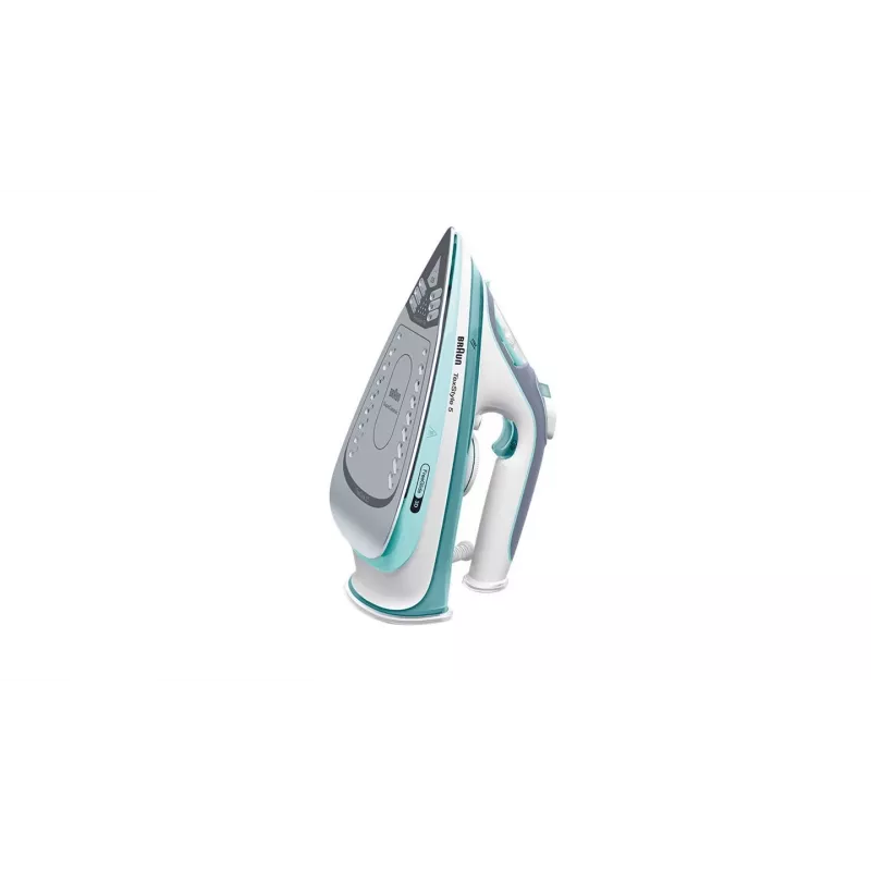 Braun TexStyle 3 SI 5017 GR garo lygintuvas, keraminis padas, 2700 W, pilka, turkio, balta
