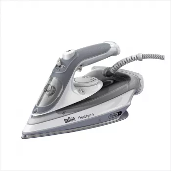 Braun TexStyle 5 SI5078GY garo lygintuvas EloxalPlus padas 2800 W Pilka, Balta