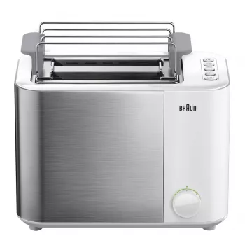 Braun GRILLE-PAIN HT5015WH 13 2 riekė(s) 1000 W Pilka, Balta