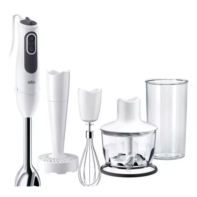 Braun MQ 3137 trintuvas 0,6 L Panardinamasis trintuvas 750 W Baltas