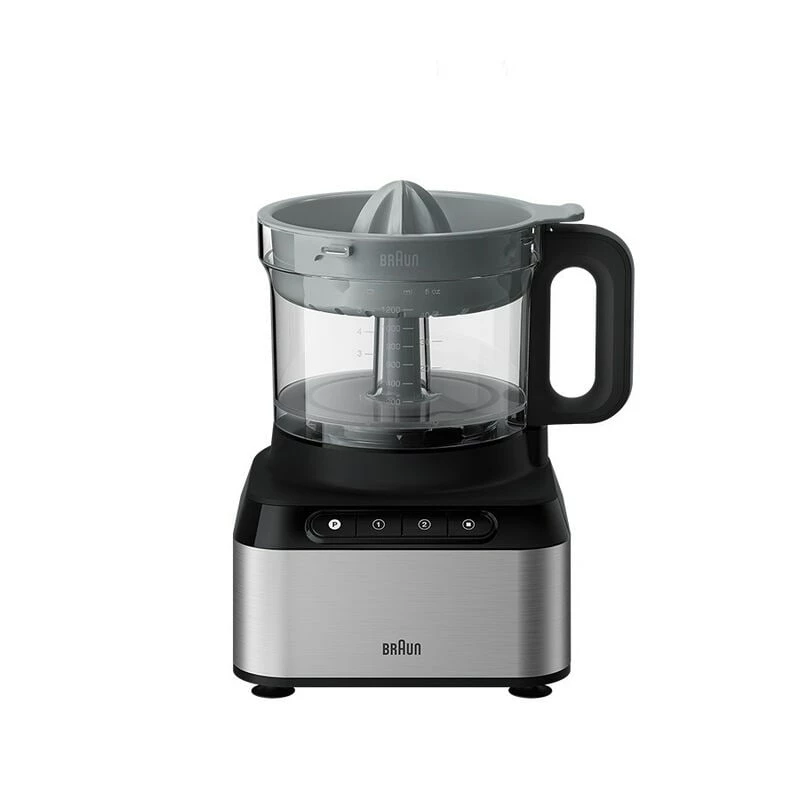 Braun FP 3233 SI virtuvės kombainas 800 W 2,1 L Juoda, Nerūdijantis plienas