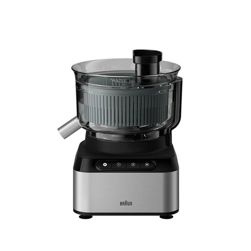 Braun FP 3233 SI virtuvės kombainas 800 W 2,1 L Juoda, Nerūdijantis plienas