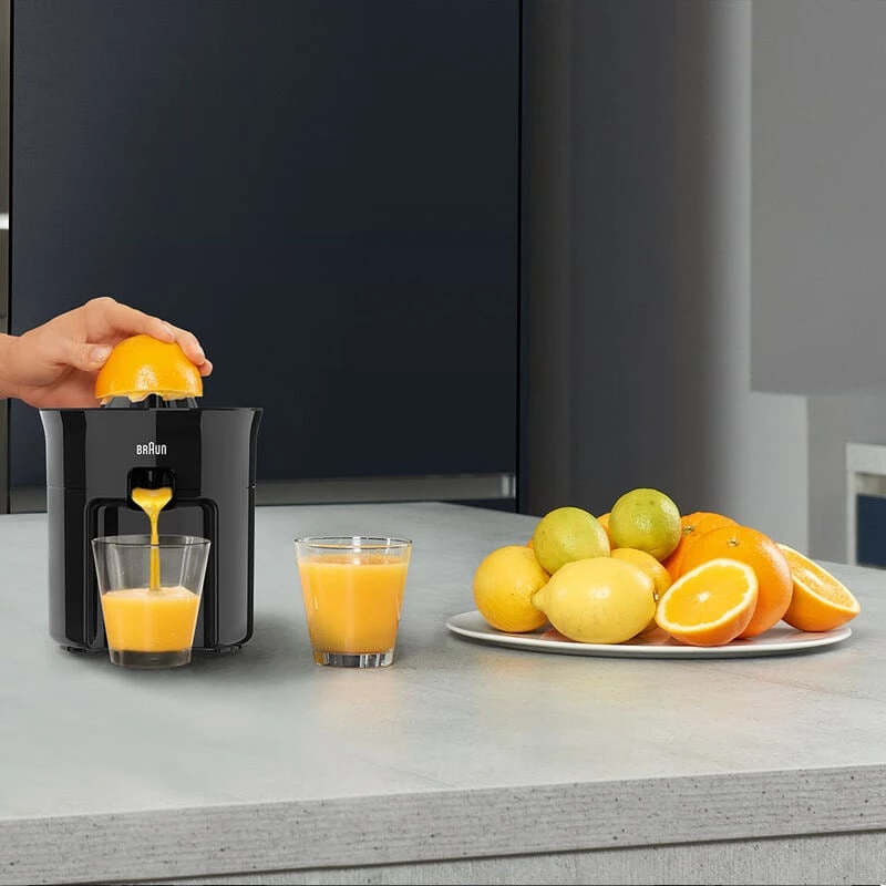 Braun CJ 3050 BK elektrinis citrusų spaustuvas 60 W Juoda
