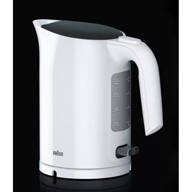 Braun WK 3110 WH elektrinis virdulys 1,7 L 3000 W Baltas