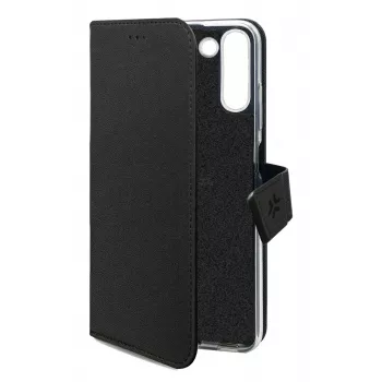Celly WALLY mobiliojo telefono dėklas 16,5 cm (6,5 col.) Dėklas-užrašinė Juoda