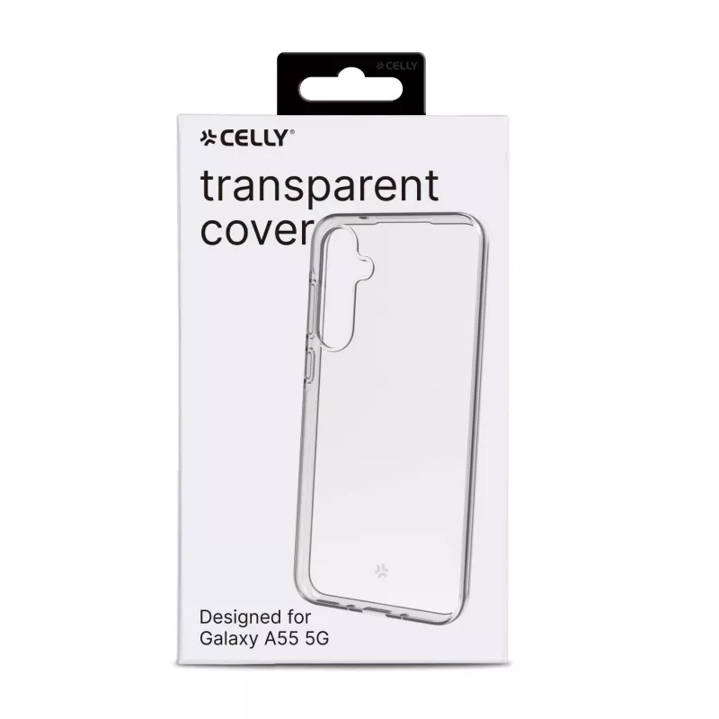 Celly GELSKIN - Samsung Galaxy A55 5G, Dėklas, Samsung, Galaxy A55 5G, 16,8 cm (6,6 colio), Skaidrus