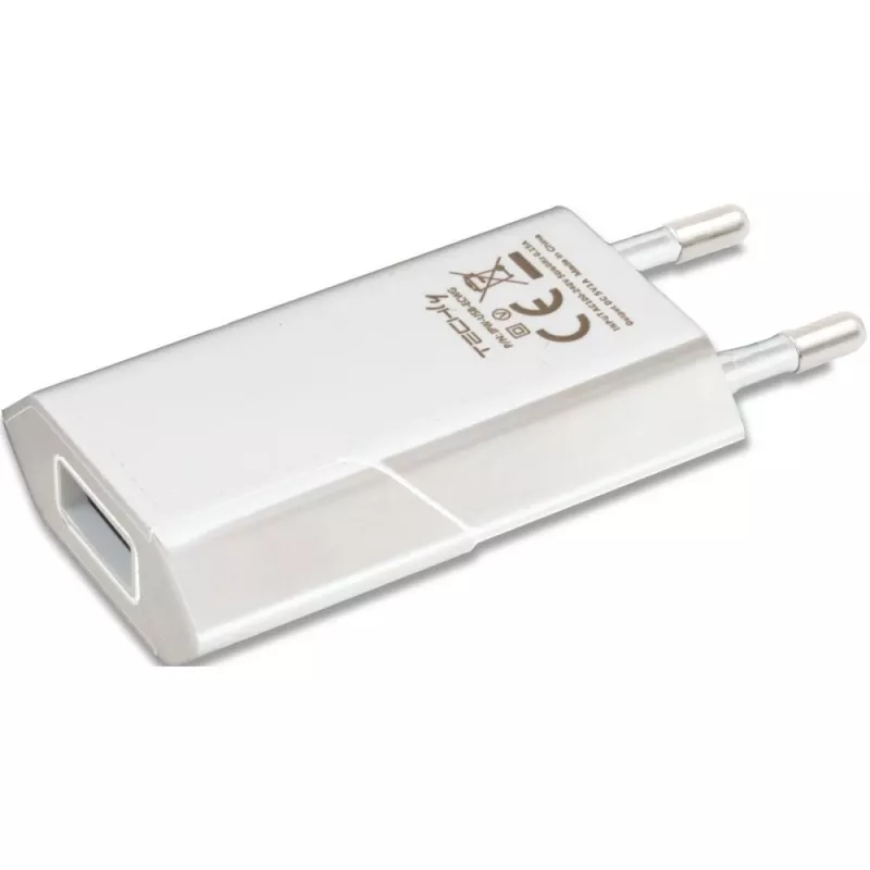 Techly IPW-USB-ECWW mobiliojo įrenginio įkroviklis Universalus Balta AC Vidaus