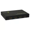 Techly HDMI 4x1 kelių langų peržiūros įrenginys su vientisu perjungikliu, HDMI, Metalas, Juoda, 60 Hz, 1080p, 2,25 Gbit/s