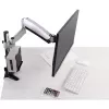 Techly Under Desk Adjustable CPU Support, 5 kg, 75 x 75 mm, 100 x 100 mm, Juoda