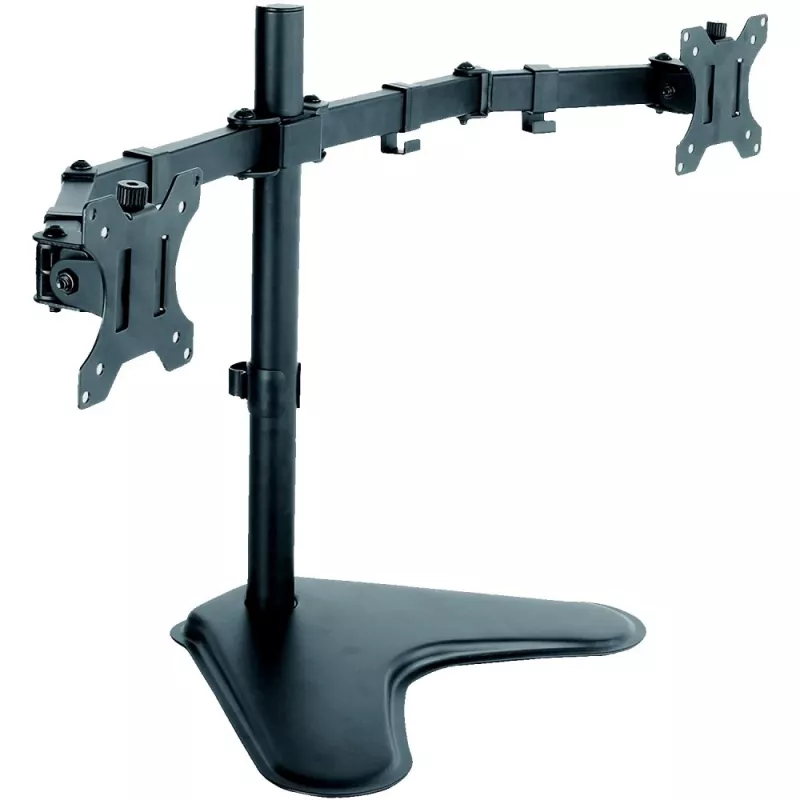 Techly ICA-LCD 2524 monitoriaus laikiklis / stovas 81.3 cm (32 col.) Stalinis Juodas