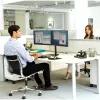 Techly ICA-LCD 2524 monitoriaus laikiklis / stovas 81.3 cm (32 col.) Stalinis Juodas