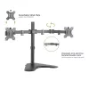 Techly ICA-LCD 2524 monitoriaus laikiklis / stovas 81.3 cm (32 col.) Stalinis Juodas