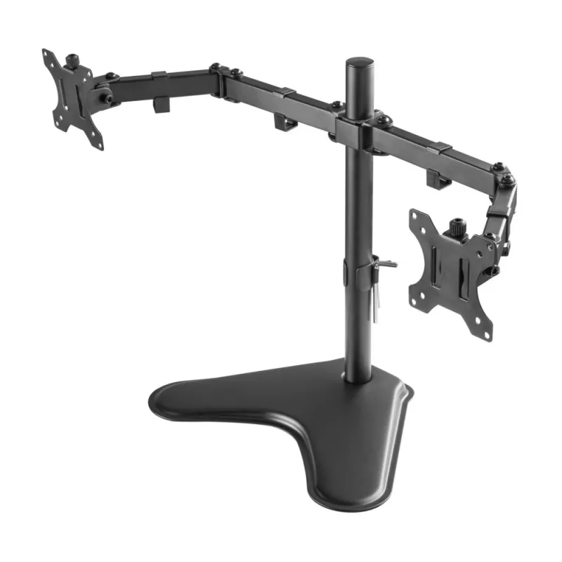 Techly ICA-LCD 2524 monitoriaus laikiklis / stovas 81.3 cm (32 col.) Stalinis Juodas