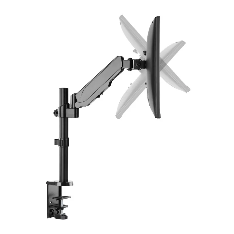 Techly ICA-LCD 515B monitoriaus laikiklis / stovas 81,3 cm (32 colių) Stalinis Juodas