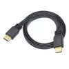 Techly HDMI 2.0 plokščias kabelis didelės spartos su Ethernet A/A M/M 1m