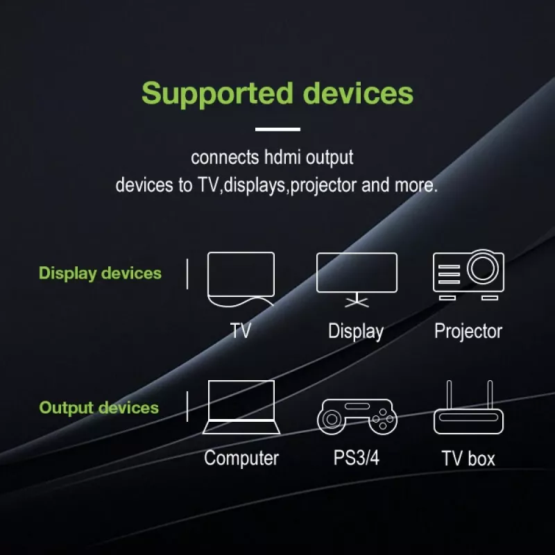 Techly HDMI High Speed su Ethernet prailginimo laidas 4K 60Hz M / F 3,0 m
