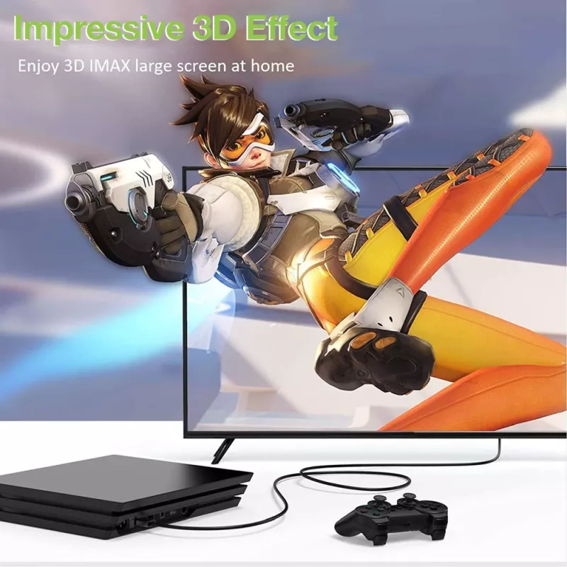 Techly HDMI High Speed su Ethernet prailginimo laidas 4K 60Hz M / F 3,0 m