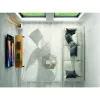 Techly plonas sieninis laikiklis OLED televizoriui 32-65 col. juodas, 81,3 cm (32 col.), 165,1 cm (65 col.), 30 kg, 100 x 100 mm, 400 x 200 mm, juoda