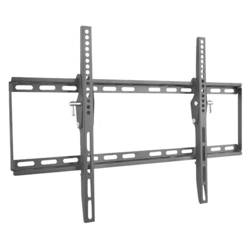 Techly Fixed Wall Bracket LED TV LCD 40-65 col., 165,1 cm (65 inch), 200 x 200 mm, 600 x 400 mm, -12 - 0°, Metalas, Juoda