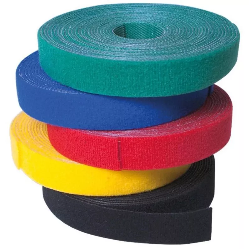Techly Velcro Roll kabelis Management Length 10m Width 20mm Juoda