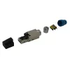 Techly IWP-8P8C-CAT81STY laido jungtis RJ45 Smėlinė