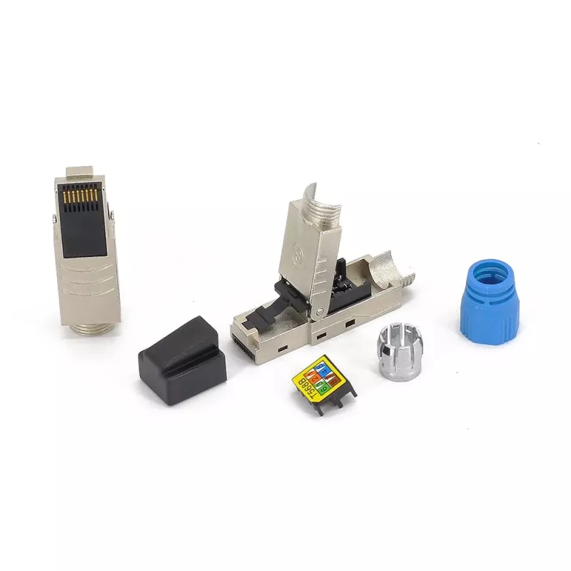 Techly IWP-8P8C-CAT81STY laido jungtis RJ45 Smėlinė