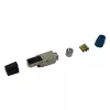 Techly IWP-8P8C-CAT81STY laido jungtis RJ45 Smėlinė