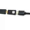 Techly IADAP DSP-2124K kabelių jungties adapteris Juoda