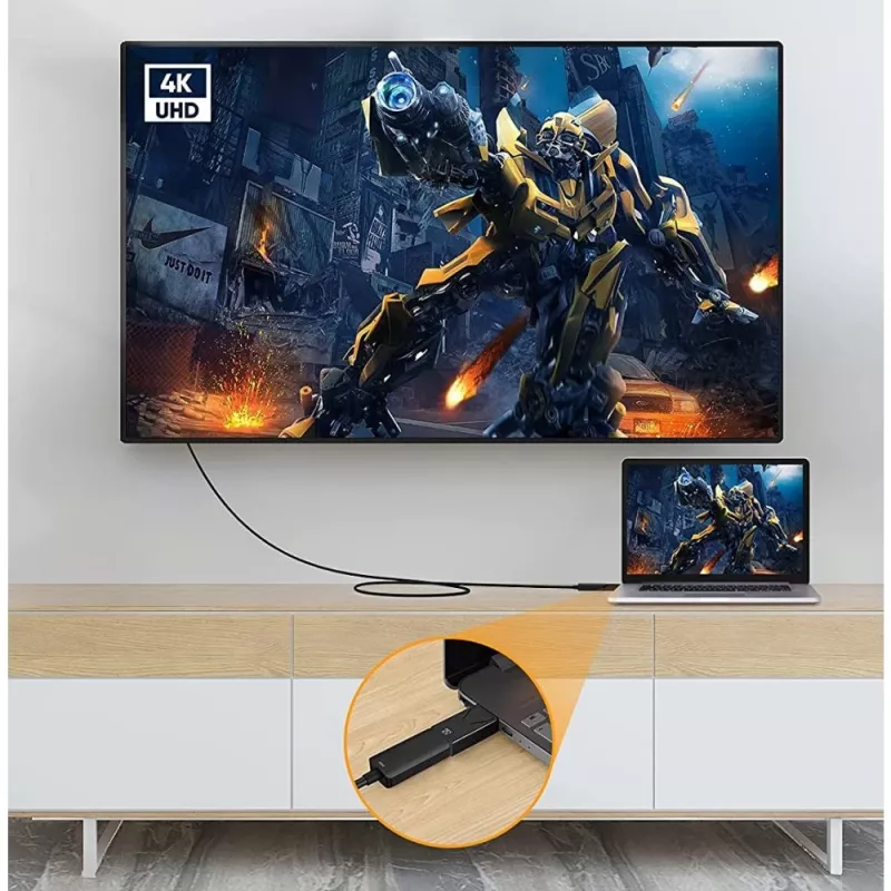 Techly IADAP DSP-2124K kabelių jungties adapteris Juoda