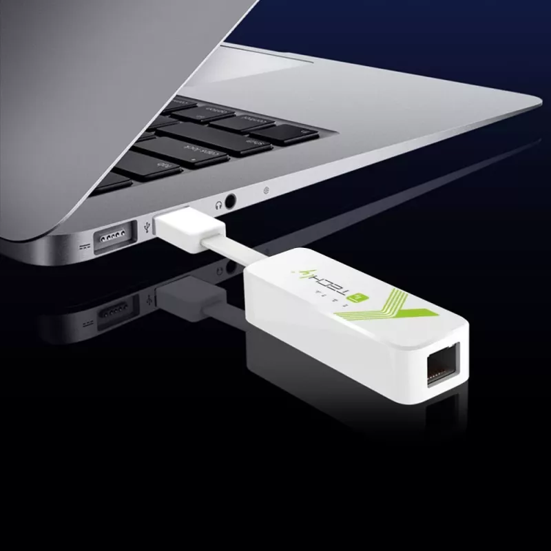 Techly IDATA USB-ETGIGA-3A tinklo plokštė Ethernet 5000 Mbit/s