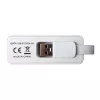 Techly IDATA USB-ETGIGA-3A tinklo plokštė Ethernet 5000 Mbit/s