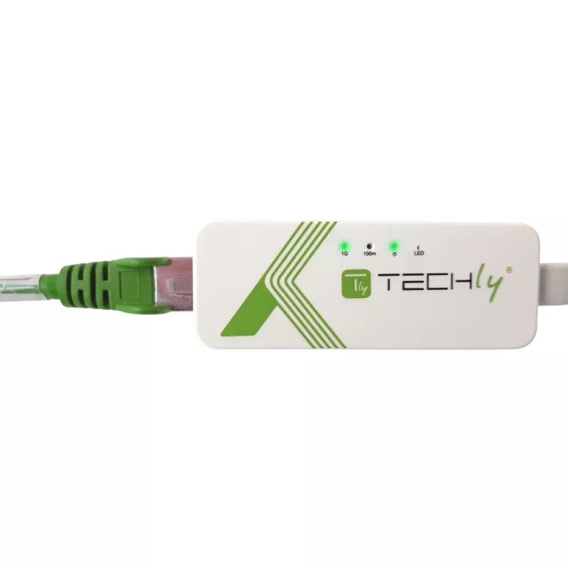 Techly IADAP USB31-ETGIGA3 tinklo plokštė Ethernet 5000 Mbit/s