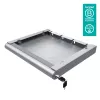 Datafix Addit aparatinės įrangos apsaugos stalčius 622, sidabrinis, plienas, vienspalvis, 530 mm, 450 mm, 75 mm