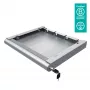 Datafix Addit aparatinės įrangos apsaugos stalčius 622, sidabrinis, plienas, vienspalvis, 530 mm, 450 mm, 75 mm