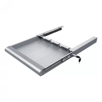 Datafix Addit aparatinės įrangos apsaugos stalčius 622, sidabrinis, plienas, vienspalvis, 530 mm, 450 mm, 75 mm
